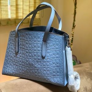 Coach Charlie 28 Leather Shoulder Bag - New without Tag